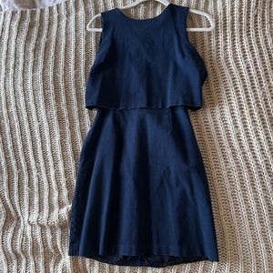 Navy Brooks Brothers dress WITH POCKETS